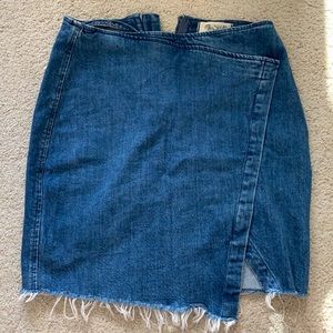 madewell denim skirt (size 2)